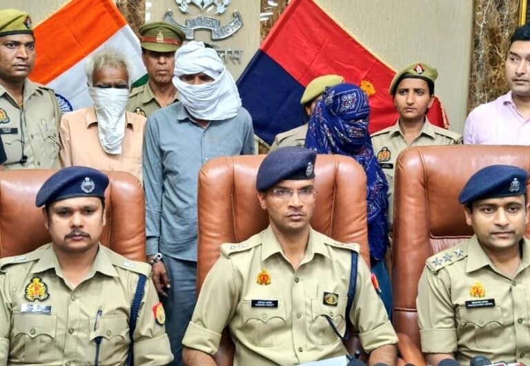 Modinagar suspension Lucknow bomb threat Meerut death case news