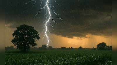 उत्तर प्रदेश में IMD का 50 जिलों में आंधी बारिश और बिजली गिरने का अलर्ट, तेज हवाओं की चेतावनी | up weather alert