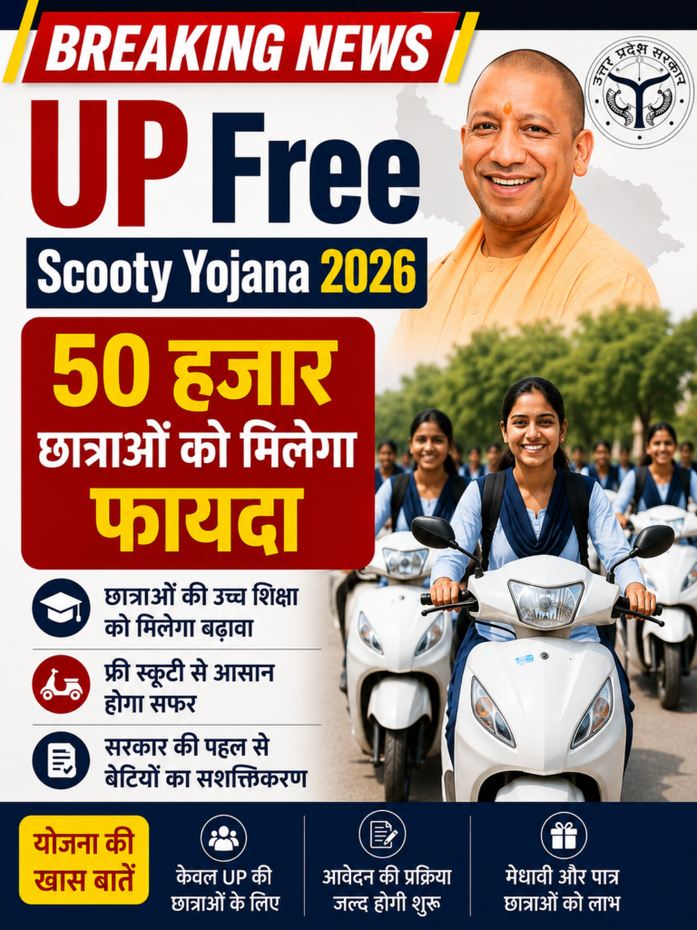 UP Free Scooty Scheme 2026