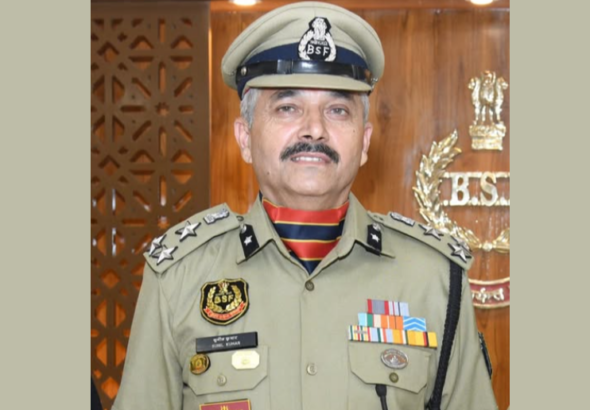 Sunil Kumar BSF DIG Promotion