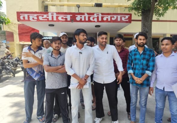 ABVP Modinagar Protest