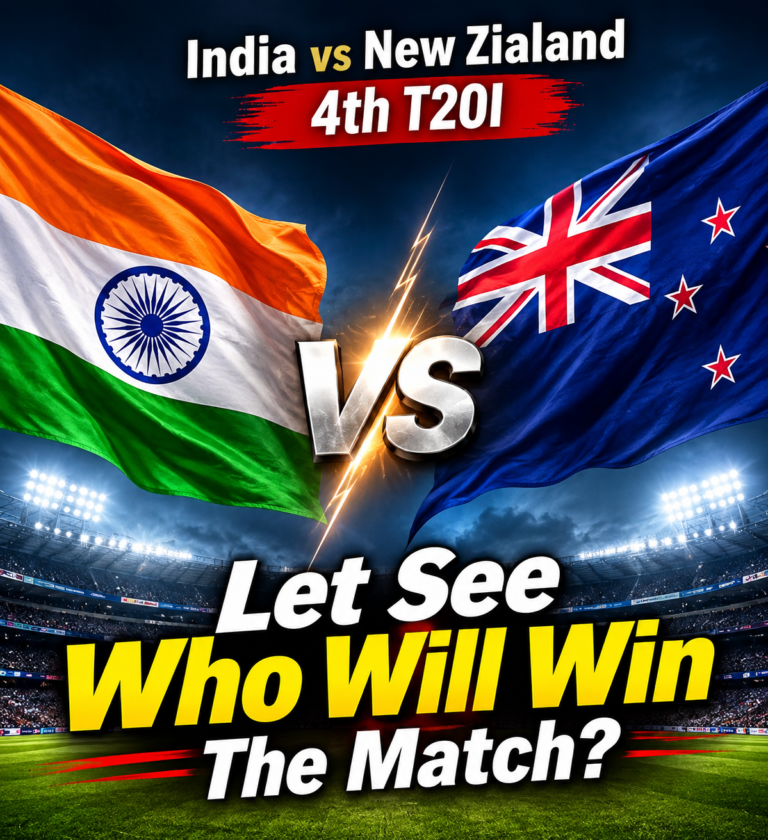 IND vs NZ 4th T20I