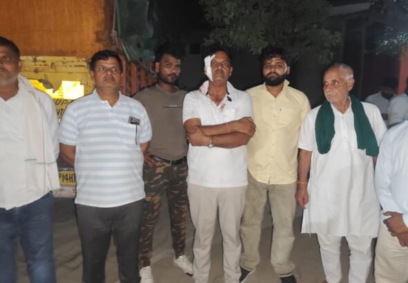 Modinagar Farmer Leader Kuldeep Tyagi Allegedly Attacked