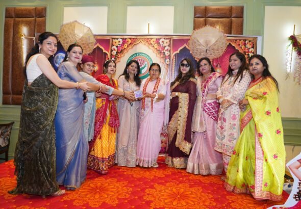 Uttthan Foundation Celebrates Karwa Chauth and Diwali in Modinagar